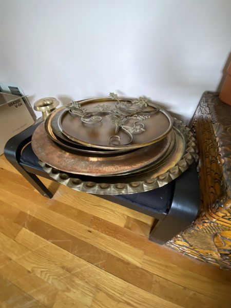 Copper and Brass Decorative Plate Collection
