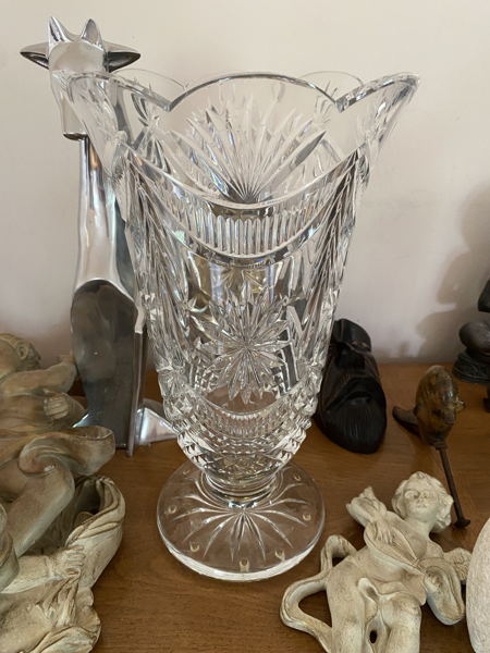Waterford Crystal Cut Glass Vase