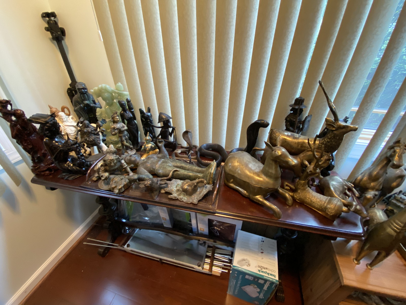 Large Collection Asian and Brass Figurines