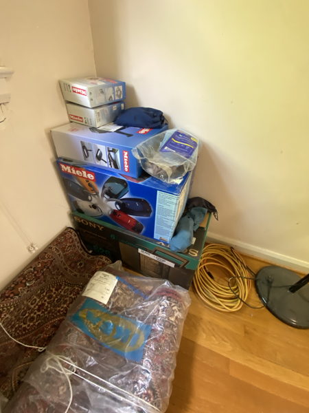Miele Vacuum Boxes, Sony Electronics, Assorted Household